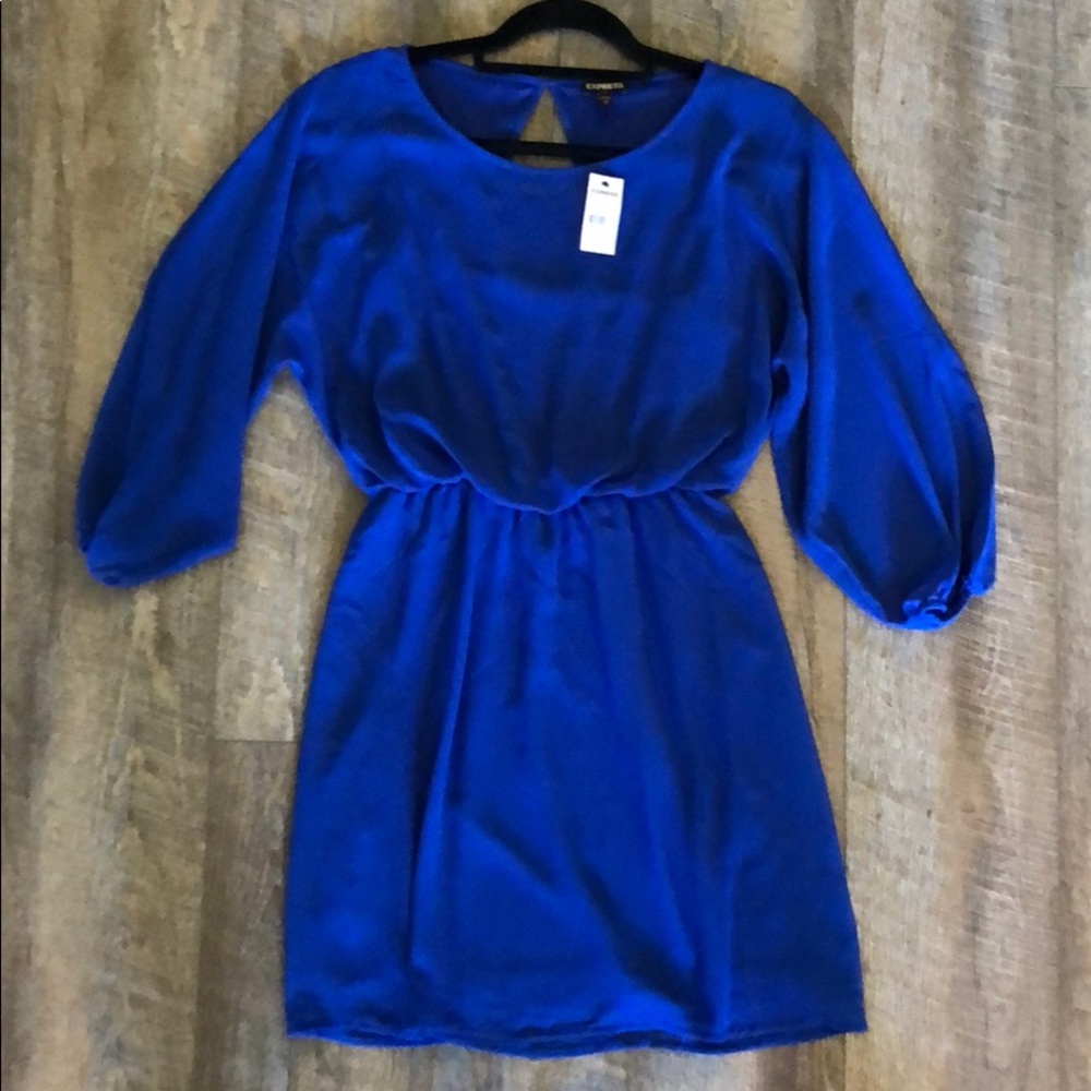 Royal blue Express dress